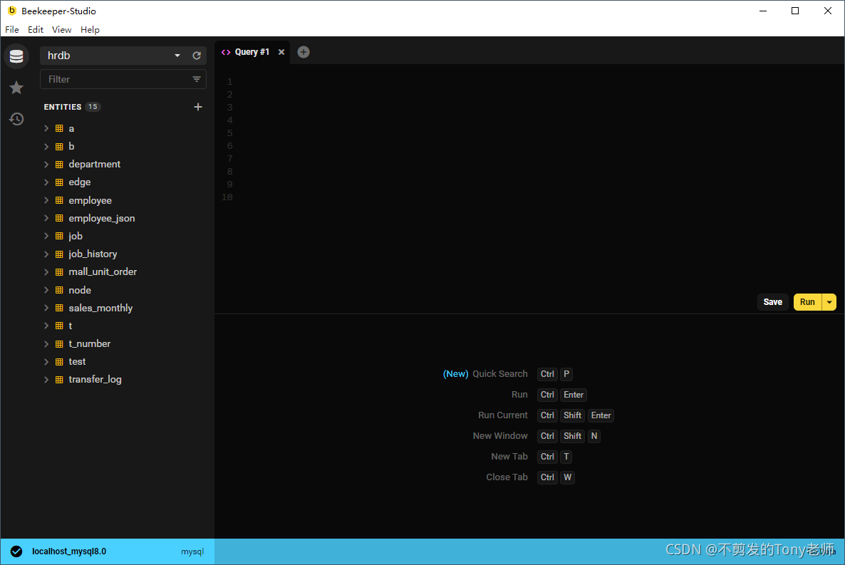 一款高颜值且免费的SQL 开发工具之Beekeeper Studio详解-阿里西西