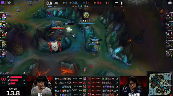 《LOL》MSI BLG3:1战胜T1 BLG和JDG会师MSI决赛