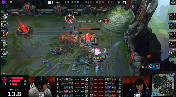 《LOL》MSI BLG3:1战胜T1 BLG和JDG会师MSI决赛