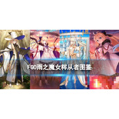 《FGO》雨之魔女梣从者图鉴 救世主梣水妃摩根技能立绘宝具一览