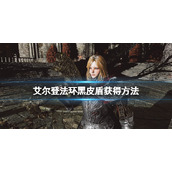 艾尔登法环黑皮盾获得方法