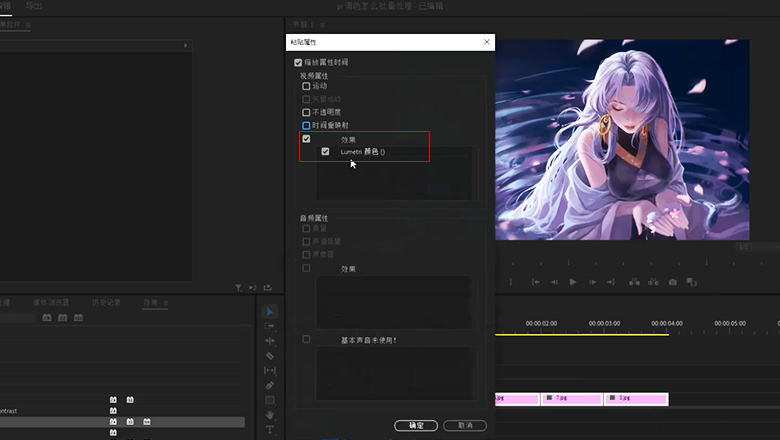 pr调色怎么批量处理2.jpg