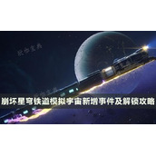 《崩坏星穹铁道》模拟宇宙事件大全 模拟宇宙新增事件及解锁攻略