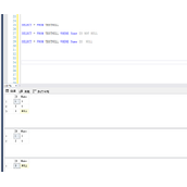 SQL Server中的NULL值处理方案
