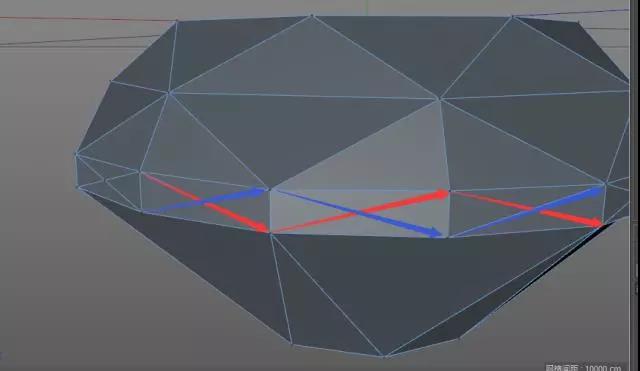 C4D如何制作钻石模型