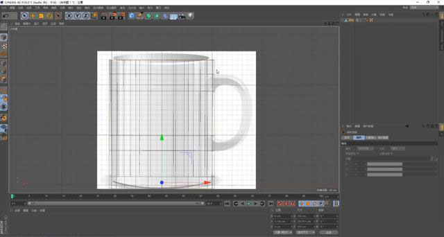 C4D如何制作杯子模型
