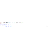 python矩阵基本运算的实现