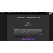 微软将“生成见解”工具引入 Visual Studio 2022，可智能分析开发者代码