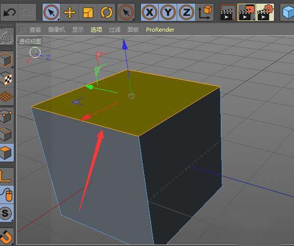 C4D如何复制模型的面