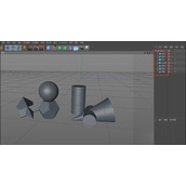 C4D如何制作黑金材质效果