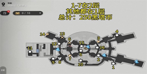 《崩坏星穹铁道》黑塔空间站宝箱全收集攻略