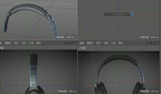 C4D耳机建模渲染