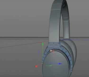 C4D耳机建模渲染