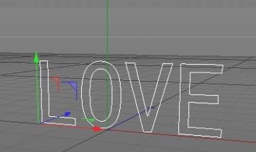 C4D字体扫描建模