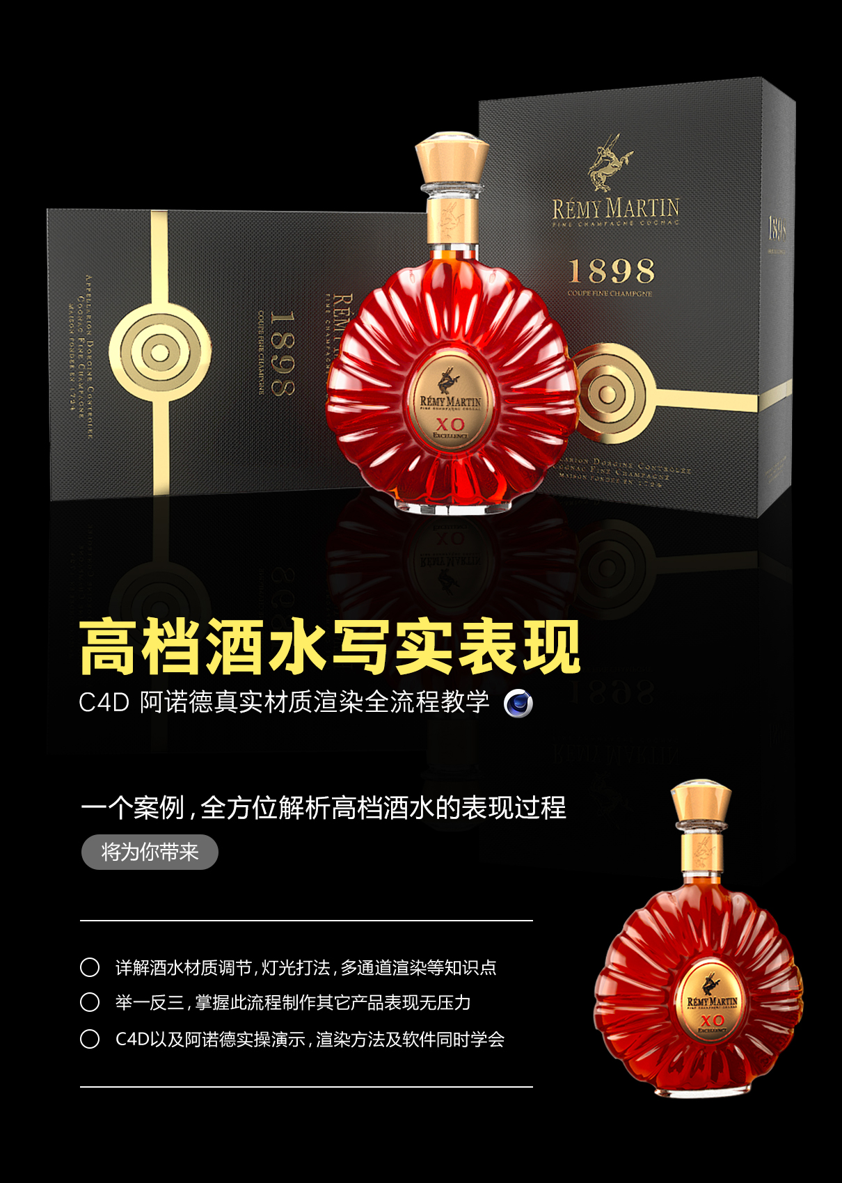 C4D阿诺德材质渲染