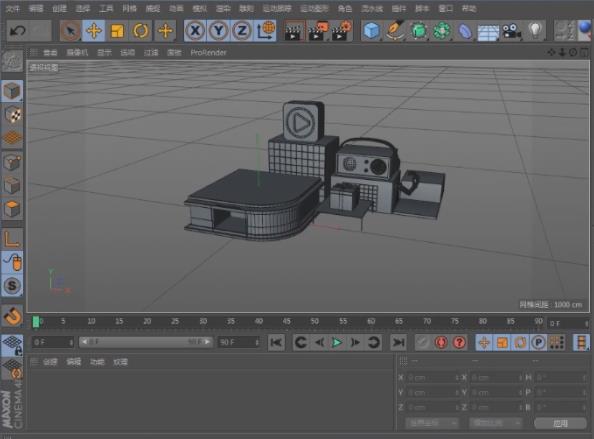 C4D场景海报如何制作