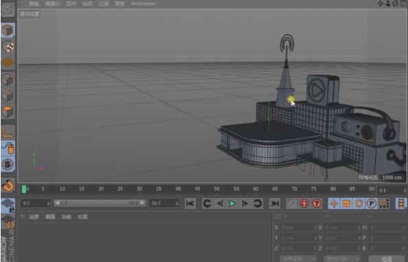 C4D场景海报如何制作