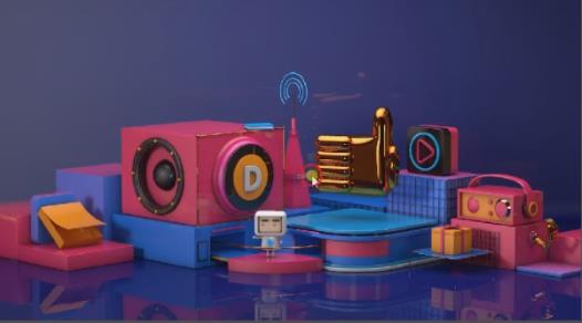 C4D场景海报如何制作