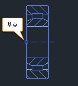 CAD进行块定位点的快速修改的方法