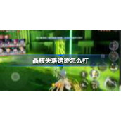 晶核失落遗迹攻略