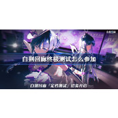 白荆回廊终极测试介绍