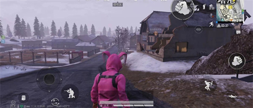 PUBGMobile国际服2023最新版雪地钟塔港怎么打2