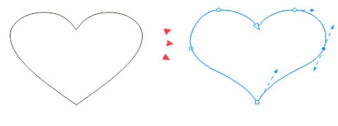 CorelDRAW怎么制作彩色透明心形