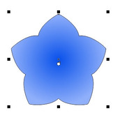 CorelDRAW里怎么旋转图案的同时缩小