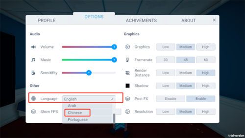 失业生活模拟器中文版怎么调中文4