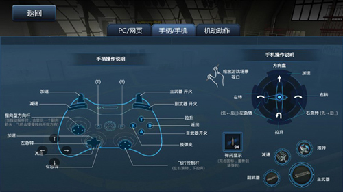 格斗战机操作攻略