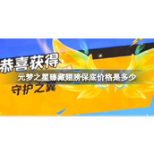 元梦之星臻藏翅膀保底价格是多少