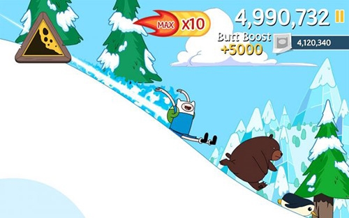 滑雪大冒险探险时光破解版无限金币钻石游戏特色
