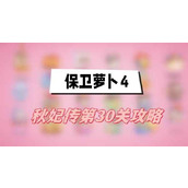 保卫萝卜4秋妃传第30关攻略