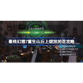 FF7重生山丘上绽放的花怎么做