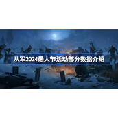 从军2024愚人节活动部分数据介绍
