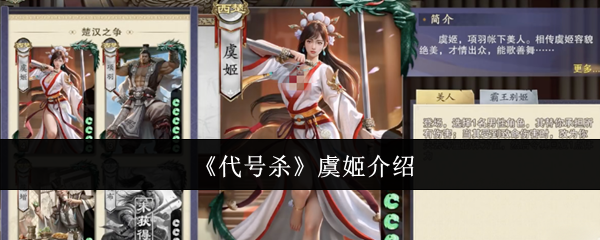 《代号杀》虞姬介绍