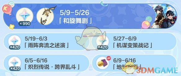 《原神》5.6上半原石数量统计