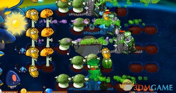 《植物大战僵尸杂交版》商店副本杀虫剂大喷菇攻略