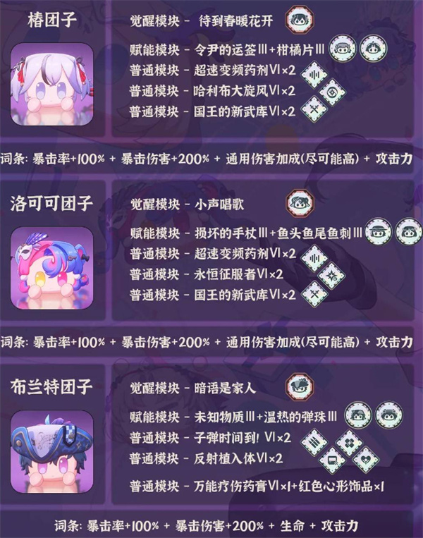 《鸣潮》全团子培养大全