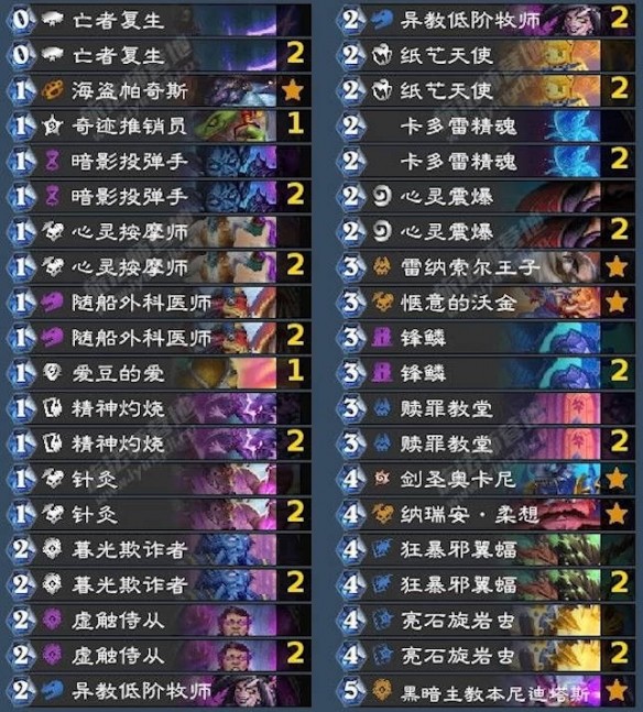 《炉石传说》狂野模式强力卡组推荐