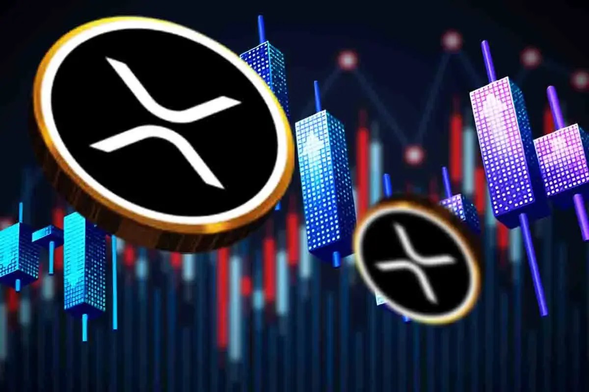 XRP价格稳定在2.2美元，尽管交易量下降22%