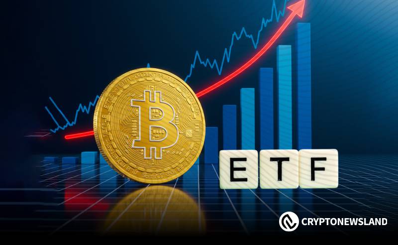现货比特币ETF录得1.6457亿美元资金流入，三日累计流入额达452.2亿美元