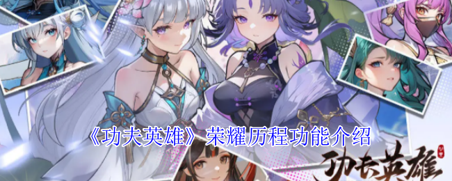 《功夫英雄》荣耀历程功能介绍