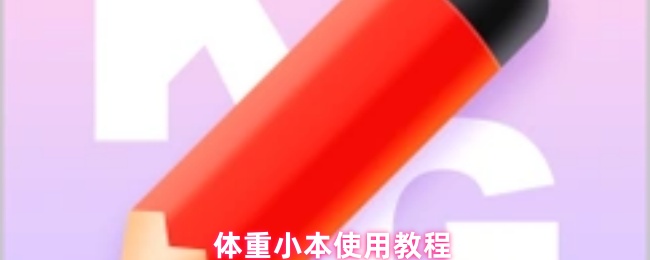 体重小本怎么使用