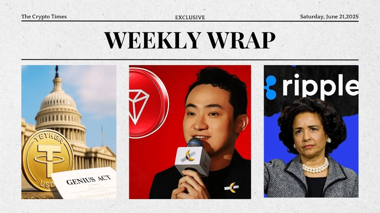 每周回顾：稳定币法案推进、Ripple与SEC诉讼持续、波场IPO传闻及其他动态