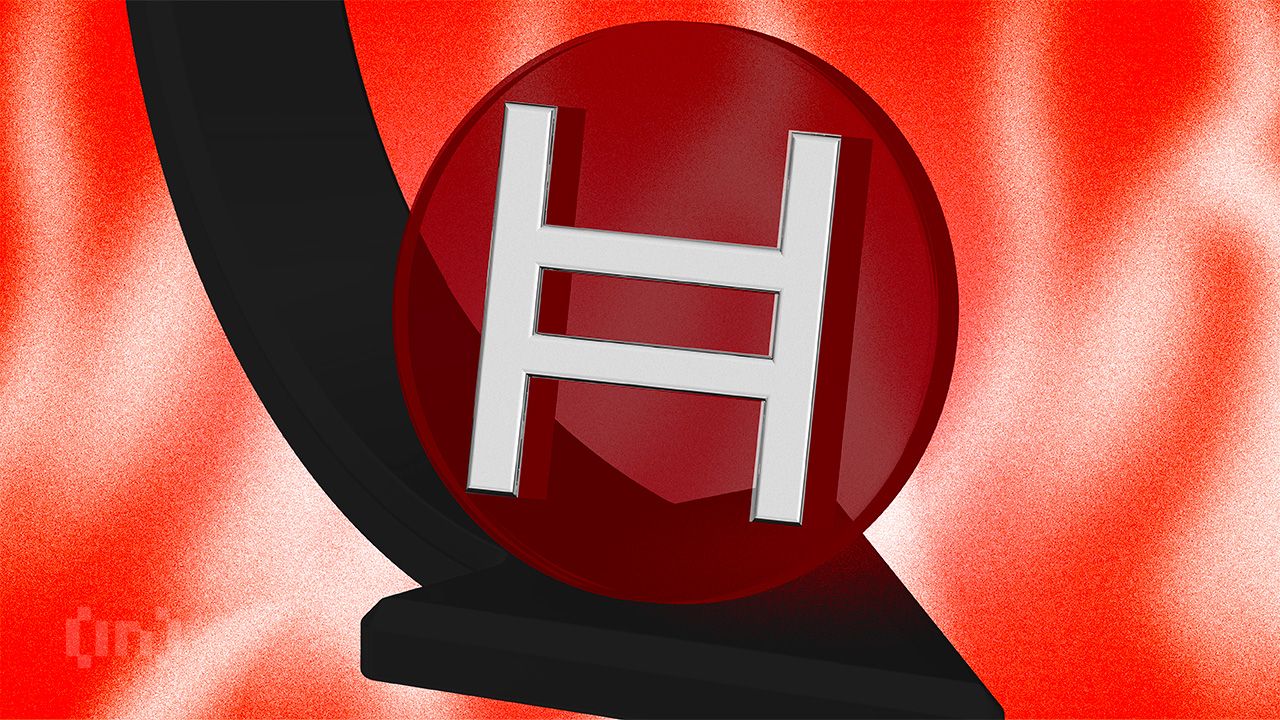 随着Hedera上稳定币流动性枯竭，HBAR逼近年度低点