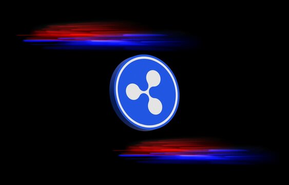 一目均衡表显示XRP价格即将突破下降三角形