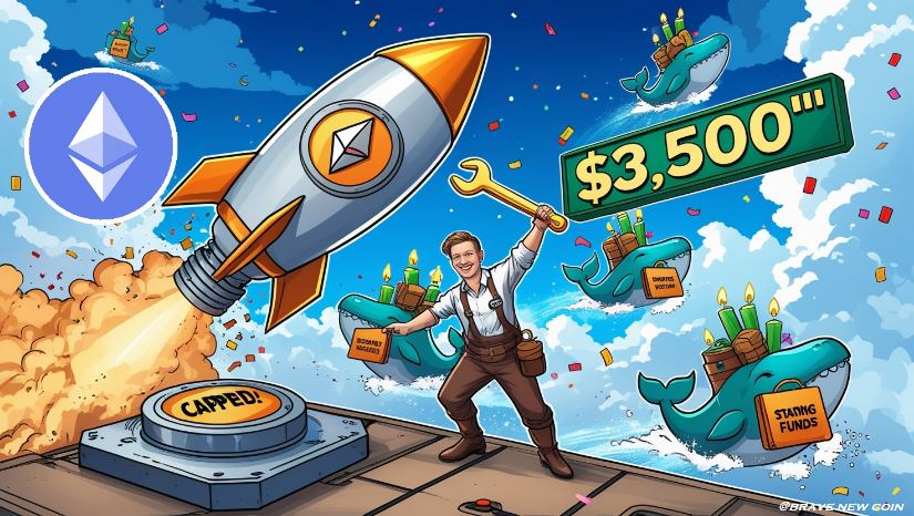 以太坊（ETH）价格预测：随着Vitalik提议设置Gas费上限提振市场信心，以太坊有望冲击3500美元
