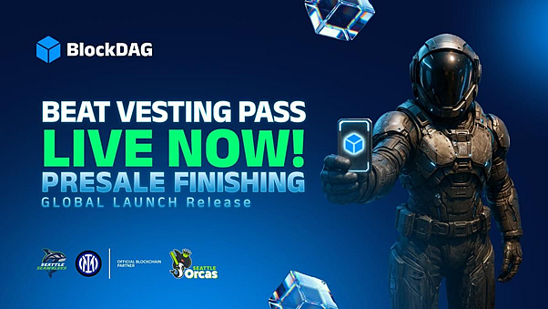 BlockDAG的BEAT VESTING PASS在上市首日即开放80%代币即时领取，同时Cardano目标价瞄准0.68美元而NEAR交易量激增三倍