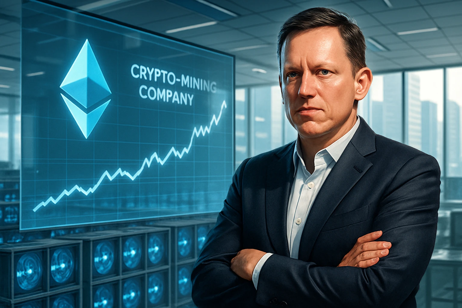 Palantir創辦人Peter Thiel入股BitMine礦企9.1%股份，看好押注以太坊